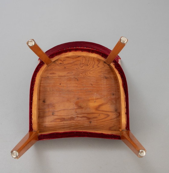 Image 1 of 4 schwedische Stühle aus den 40er Jahren, zugeschrieben Otto Schulz für Boet