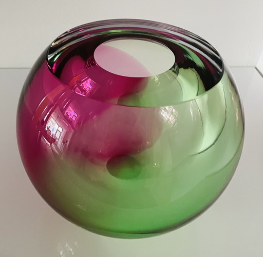 Objeto de vidrio único de George Broft