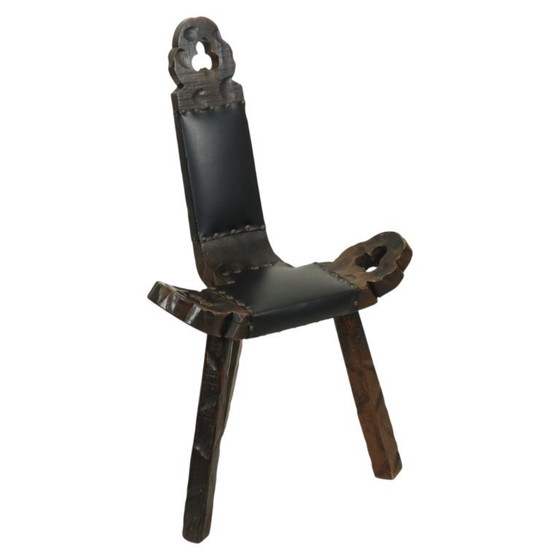 Image 1 of Mid Century Brutalist Stoel Spanje