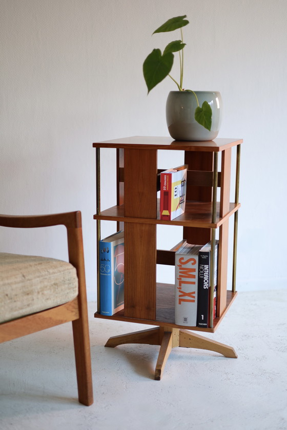 Image 1 of Carosello girevole per libri vintage, anni '50/'60