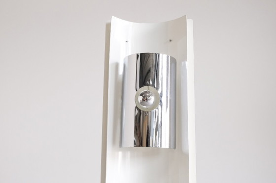 Image 1 of Lampadaire italien chromé