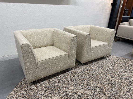 Image 1 of 2 Gelderland 4800 Armchairs Zero fabric
