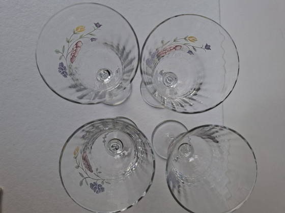 4 Johnson Brothers 2 bicchieri da porto 2 bicchieri da vino bianco, Bicchieri e caraffe, Vetro, Giallo (foto 4 di 5)