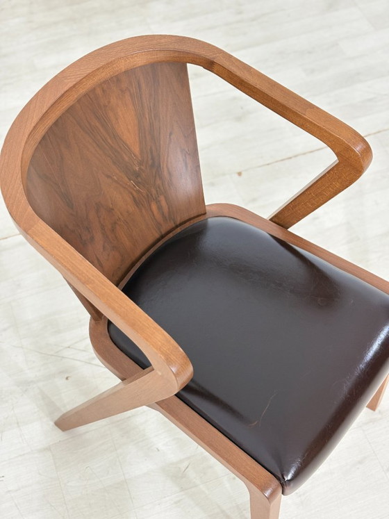 Stylish retro armchair / retro chair / retro vintage living room chair / armchair – Dining chairs, Wood (photo 4 of 8)