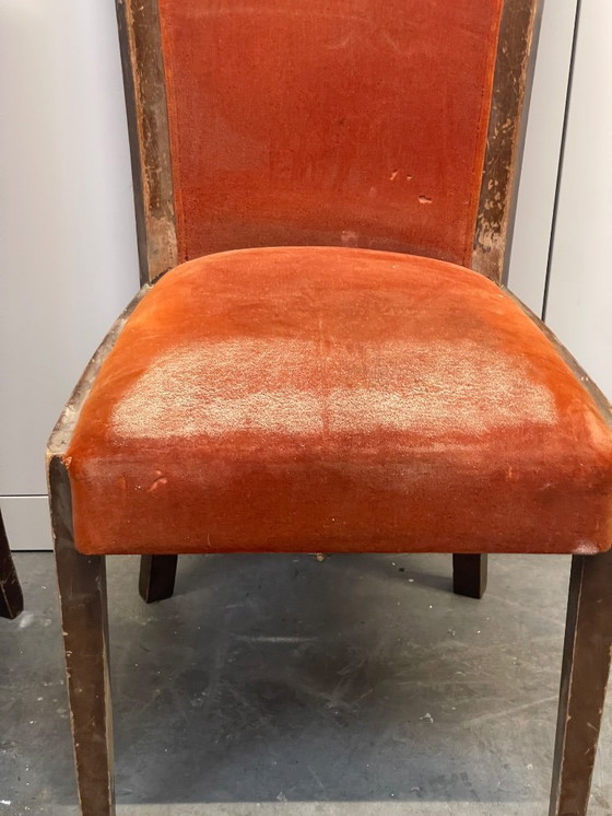 Image 1 of À restaurer : Ensemble de 6 chaises originales DE Coene Frères (RUBENS)