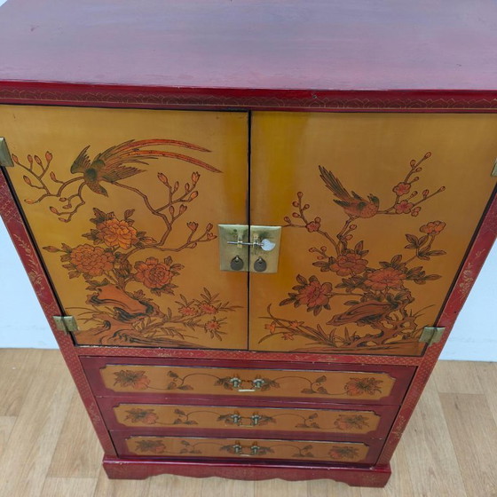 Credenza nuziale cinese vintage Chinoise – Credenze con vetrina, Wood (photo 15 of 21)