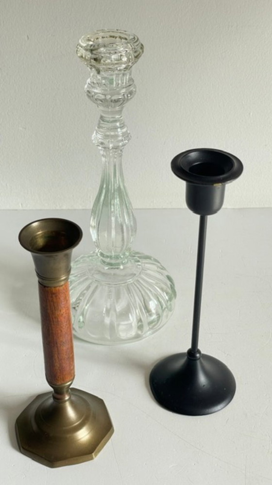 Trio di Portacandele Chic VINTAGE – Vetro (photo 25 of 29)