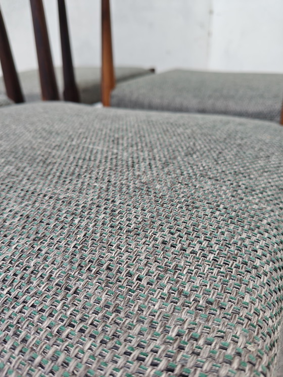 Image 1 of Sedie da pranzo in palissandro, sedie da pranzo vintage