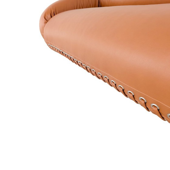 Anfibio Canapé Collezioni Allessandro Becchi Cuir Nouveau Revêtement Cognac – Canapés 3 places, Leather (photo 6 of 14)