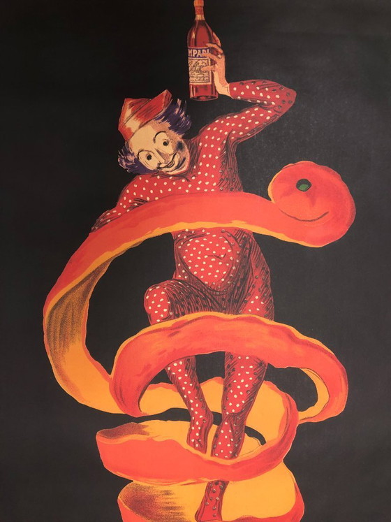 Image 1 of  Leonetto Cappiello, 1950 - SPIRITELLO CAMPARI - Manifesto originale d'epoca