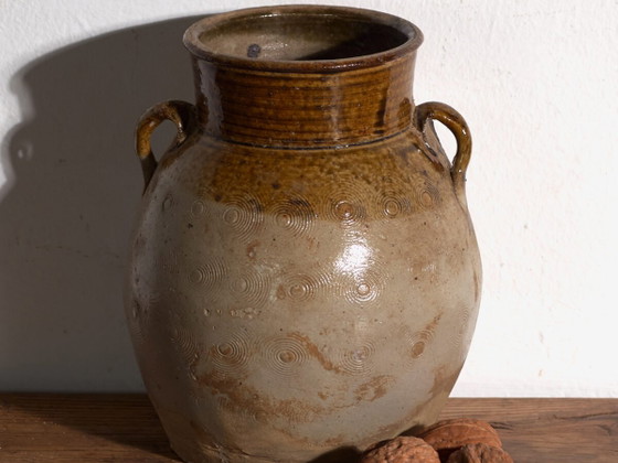 Vaso antico cinese in gres smaltato – Cina, circa 1900 – Vasi, Rustic (photo 2 of 40)