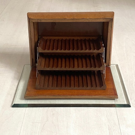 Image 1 of Zigarettenetui im ​​Art-Deco-Stil, 1930er Jahre