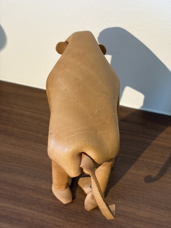 Image 1 of Rare sac à main vintage DERU Germany en cuir, modèle moyen, design des années 1960