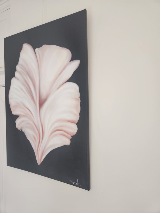 Image 1 of Dipinto ad olio originale "Rosa Primaverile" – Enrica Ciffo (2023) + Certificato