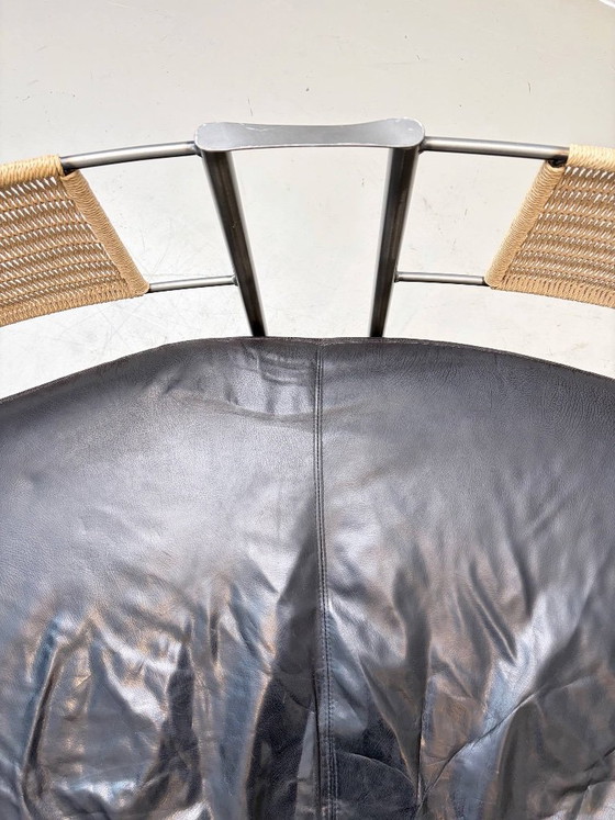 Divano in pelle Fantasy Island, Kurt Beier, anni '80 – Divani 3 posti, Leather (photo 10 of 18)