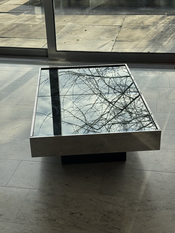 Image 1 of Spiegel Salontafel/Bar mit opbrtgruimte für Glasur und Flessen 