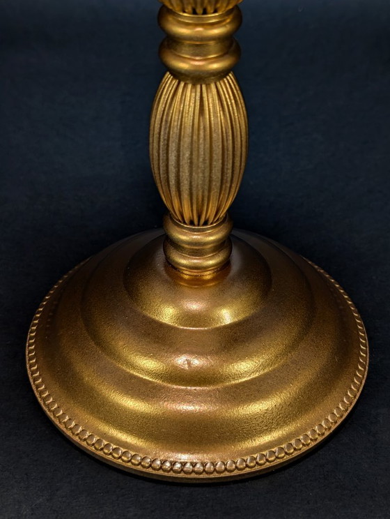 Vintage Absinthe Fountain, Cut Glass & Gold Metal, Belle Époque Style – Table accessories (photo 8 of 10)