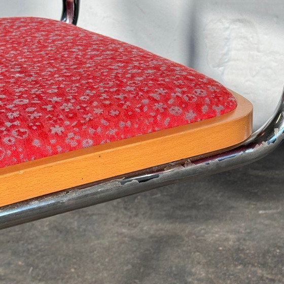 Image 1 of Een paar gestoffeerde stoelen in Cesca-stijl van Stol Kamnik, jaren 60.