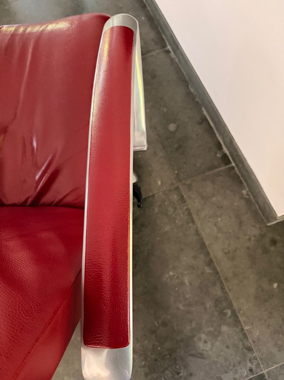 Jori Relax Fauteuil Brainbuilder Cuir Rouge – Leather (photo 4 of 6)