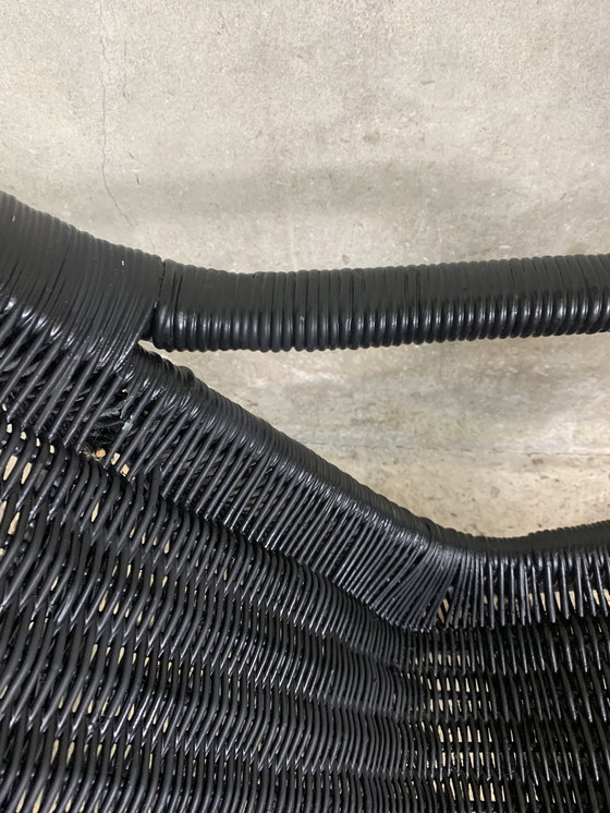 Image 1 of Poltrona modello 514 C in rattan di Dirk van Sliedregt per Gebroeders Jonkers Noordwolde, anni '60