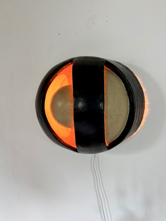 Lampada da parete vintage Vitalist in ceramica, anni '70 – Applique (photo 9 of 15)