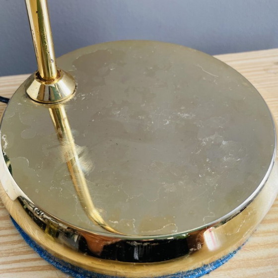 Image 1 of Portuguese postmodern articulated metal desk lamp, 1980s