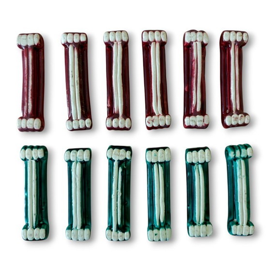 Set di 12 Poggia Coltelli in Ceramica – Vallauris, Accessori da tavola (photo 5 of 5)
