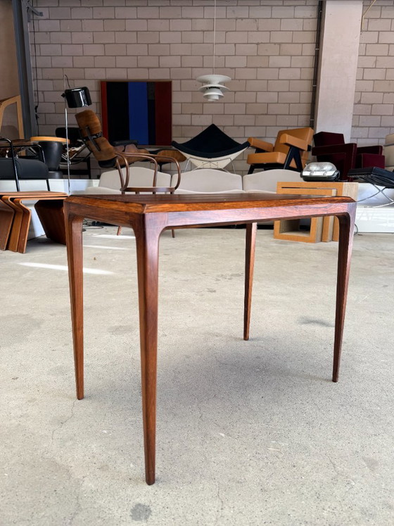 CFC Silkeborg rosewood Side table, Johannes Andersen (stock: 2) (photo 3 of 12)