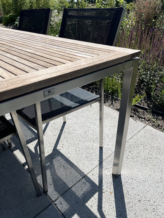 Image 1 of Tuintafel met stoelen
