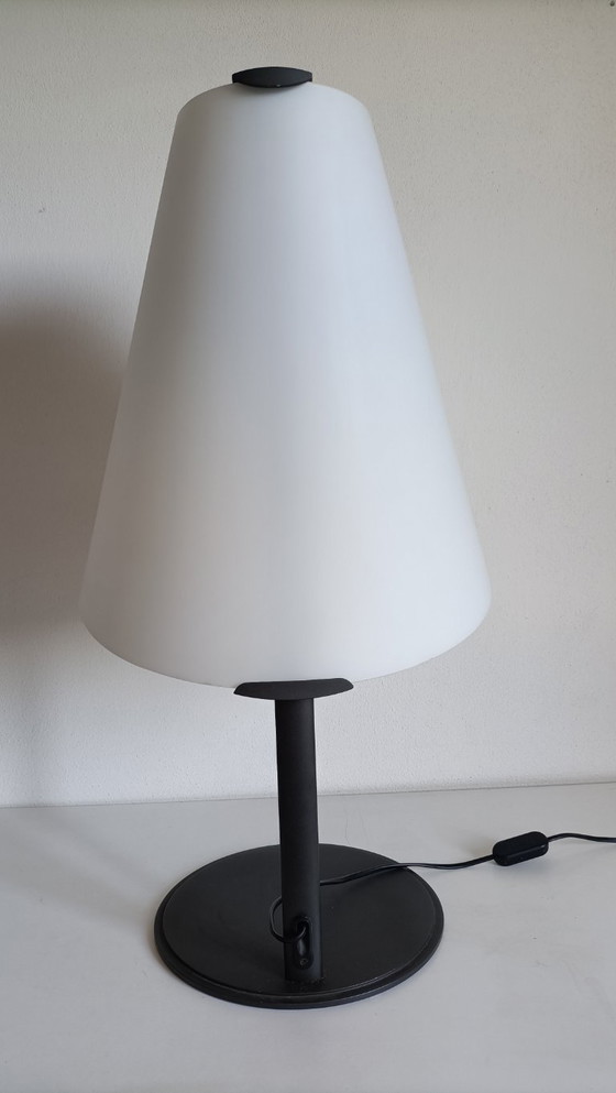 Leucos Micene T68 Lampe von Renato Toso Noti Massari – Tischlampen, Glass, Metal (photo 3 of 7)