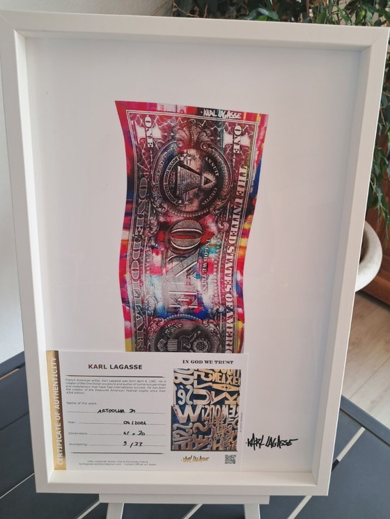 Image 1 of Karl LAGASSE - Art Dollar 31 - Plexiglas print