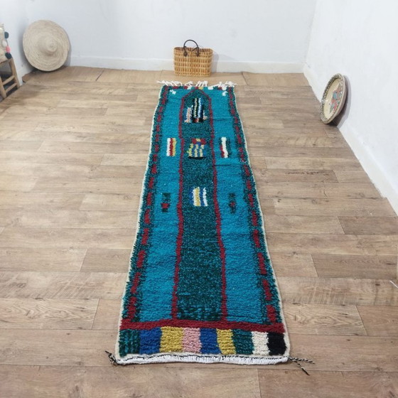Image 1 of Berber Runner Rug – Berber Runner Carpet | Moroccan Wool Runner | 305 × 74 cm