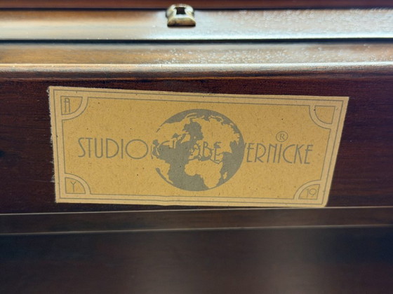 Original Globe Wernicke Corner Desk – Leather, Wood (photo 23 of 23)
