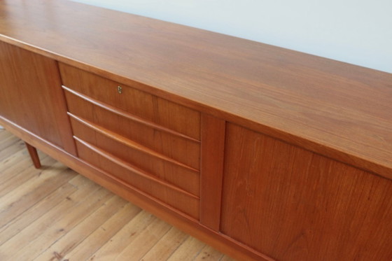 Grande credenza vintage in teak danese 1960 – Roche Bobois, Credenze, Legno (photo 5 of 13)
