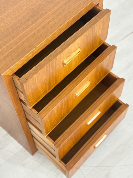 Image 1 of Vintage ladekast, kast, wastafel, midden van de eeuw