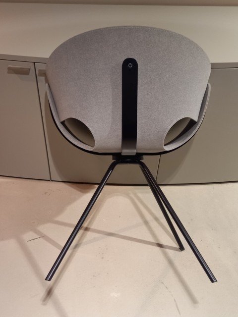 Set di poltrone Tonon grigio opaco, 6 pezzi – Sedie da pranzo (photo 3 of 7)