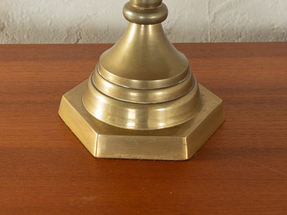 Image 1 of 2 große Messing-Tischlampen aus den 60er Jahren
