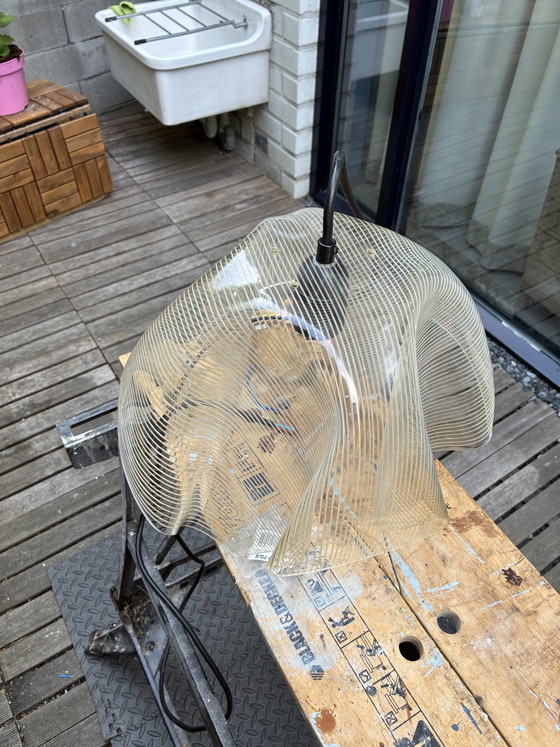 German Space Age Acrylic Pendant Lamp (ca. 1972–1976) – Cosack, Plastic, Plexiglass (photo 2 of 5)