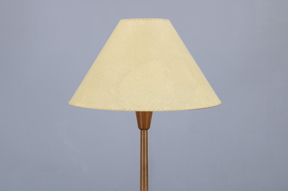 Image 1 of 1970s Jan Kalous Wooden Floor Lamp for ULUV, Czechoslovakia