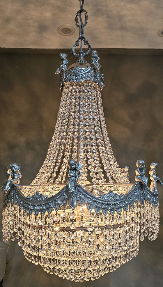 Lampadario – Crystal, Brass (photo 6 of 13)