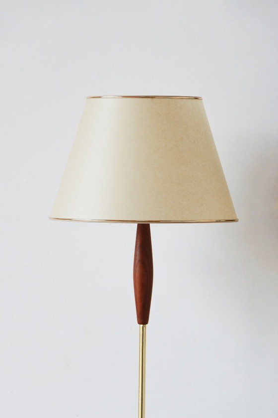 Image 1 of Vintage Teak Floor Lamp from the 1960s | Design & Restoration
