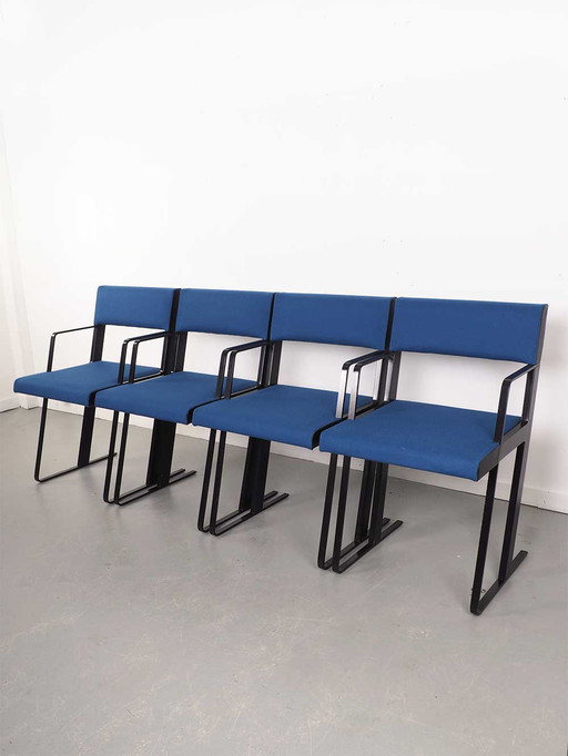 4x sedie da pranzo Castelijn modello DC - Dick Spierenburg