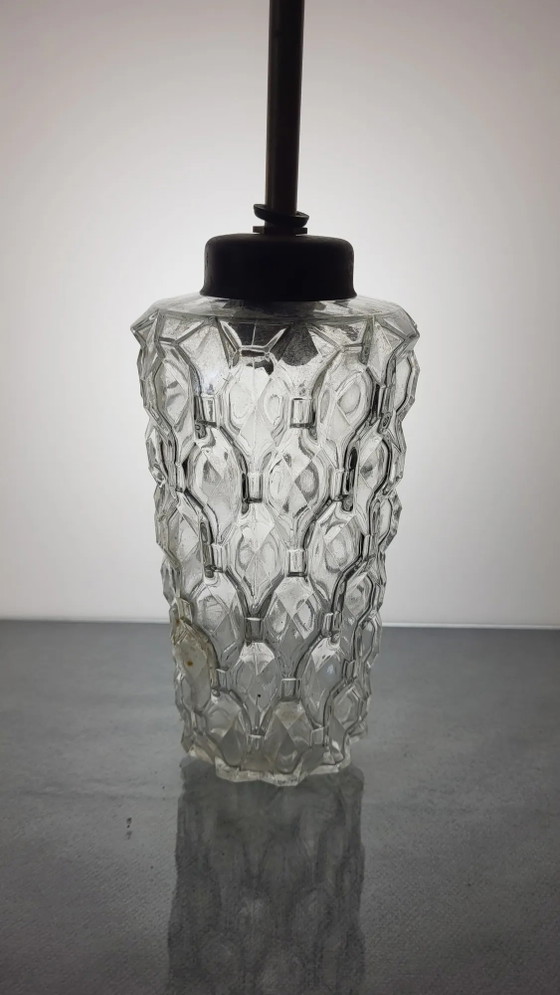 Lampada vintage in vetro – Lampade a sospensione, Crystal, Glass (photo 3 of 6)