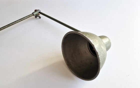Image 1 of Lampada industriale vintage – militare ungherese – design industriale