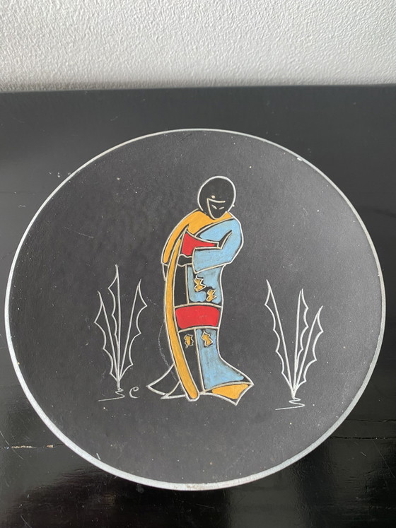 Image 1 of Vintage 50 lege vakjes van Kroon voor Kroonenberg in Nederland