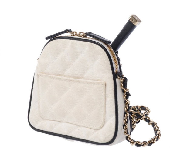 Image 1 of Borsa Chanel In Denim Bianco - 103348