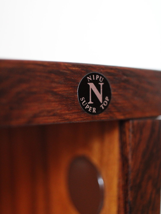 Image 1 of Vintage Danish bookcase by Nipu Møbler