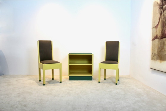 Dutch Modernism Chairs and Cabinet by Jan den Drijver for ‘De Stijl’, Storage cabinet (photo 3 of 10)