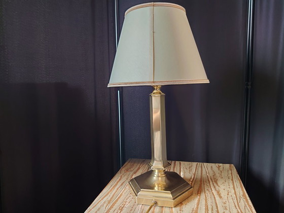 Image 1 of Lampada da tavolo vintage Herda Hollywood Regency