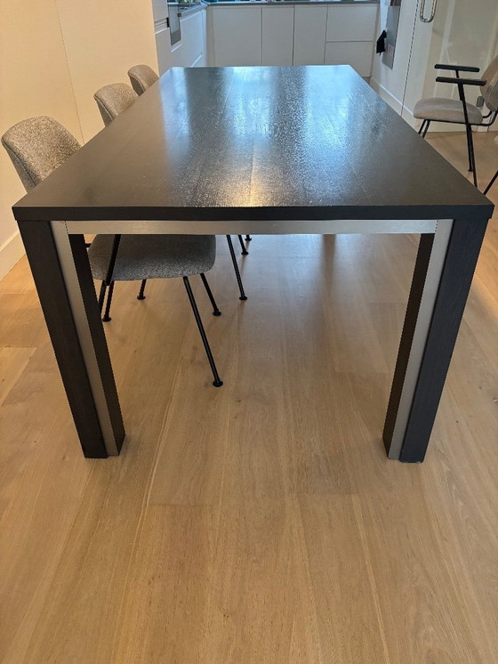 Image 1 of Dining table Bert Plantagie 'Oliver' (Oak Basalt)